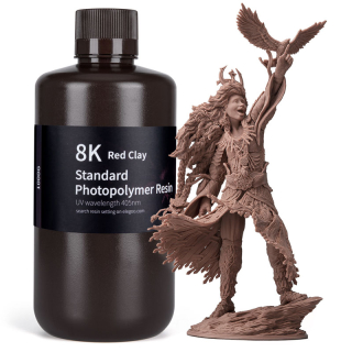 ELEGOO Standard Resin 8K Red Clay, 1 kg